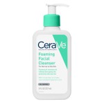 CeraVe Pembersih Wajah Foam untuk Kulit Berminyak dengan Asam Hialuronat, Ceramides, dan Niacinamide